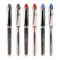 uni 三菱铅笔 UB-200 拔帽走珠笔 蓝色 0.8mm 12支装