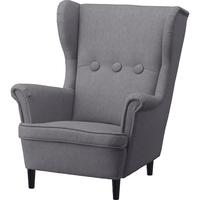 IKEA 宜家  IKEA00000109S STRANDMON 斯佳蒙 靠背椅 深灰色