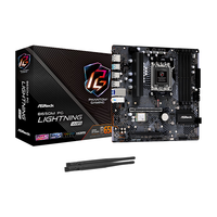 华擎(ASRock)B650M PG lightning 闪电风暴 WIFI6 主板 DDR5 支持 AMD9000系列CPU(AMD B650/Socket AM5)