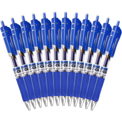 晨光 EN-GEL系列 K-35 按动中性笔 蓝色 0.5mm 12支装