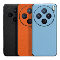 酷乐锋适用 vivoX100Pro手机壳vivoX100sPro保护套真素皮防摔抗震镜头保护超薄硅胶外软背壳潮男女时尚黑 VIVOX100PRO✅精选素皮壳丨黑色