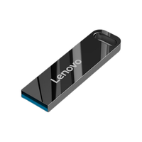 联想(Lenovo) U盘 SX110速芯移动闪存优盘 金属商务U盘 电脑优盘USB2.0/3.1 SX110-USB2.0银色 32GB