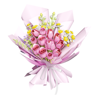 TOPTOY TC1127 夕絮花漾 积木花束