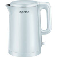 Joyoung 九阳 烧水壶热水壶小家电家用电水壶食品级不锈钢电热水壶双层防烫优质温控1.5L大容量 全新升级