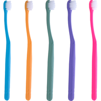 Jordan超细柔软毛成人牙刷小头深入清洁1支Nano(颜色)