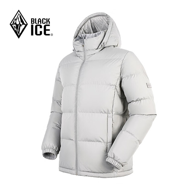 PLUS会员：黑冰 男700蓬240～290g充绒极寒羽绒服