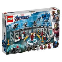 LEGO 乐高 Marvel漫威超级英雄系列 76125 钢铁侠机甲陈列室