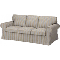 IKEA 宜家 EKTORP 爱克托 三人沙发  赫拉普-米黄色