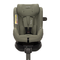 nuna汽车儿童座椅0-4岁i-Size认证360度旋转可坐可躺todlnext 松青绿椅身底座(赠PIPAnext提篮)