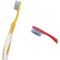 简如云 超大头加密超密软毛牙刷 6支独立装成人家用家庭装男士女士 【大头细密软毛】6支独立装