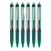 百乐 BXRT-V5 按动中性笔 绿色 0.5mm 6支装