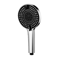 壹品印象淋浴增压花洒喷头家用浴室热水器洗澡沐浴超强浴霸淋雨莲蓬头套装 四档增压银白款