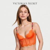 VICTORIA'S SECRET/维多利亚的秘密 蕾丝紧身聚拢 女士文胸