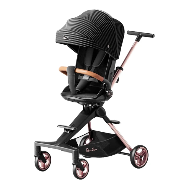 Silver Cross 银十字 Scoot系列 轻便高景观婴儿推车 黑色