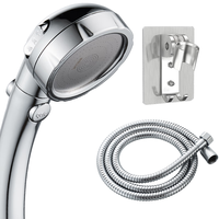 BSITN 波士顿洗澡花洒喷头增压花洒超强三档淋浴加压手持三件套 B1239