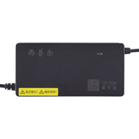 西普尔电动车充电器60v20ah雅迪爱玛新日台铃绿佳狮龙小刀新大洲电瓶车 60v20ah【灌胶防雨】T型插头