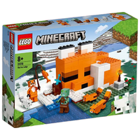 LEGO 乐高 Minecraft我的世界系列 21178 狐狸小屋