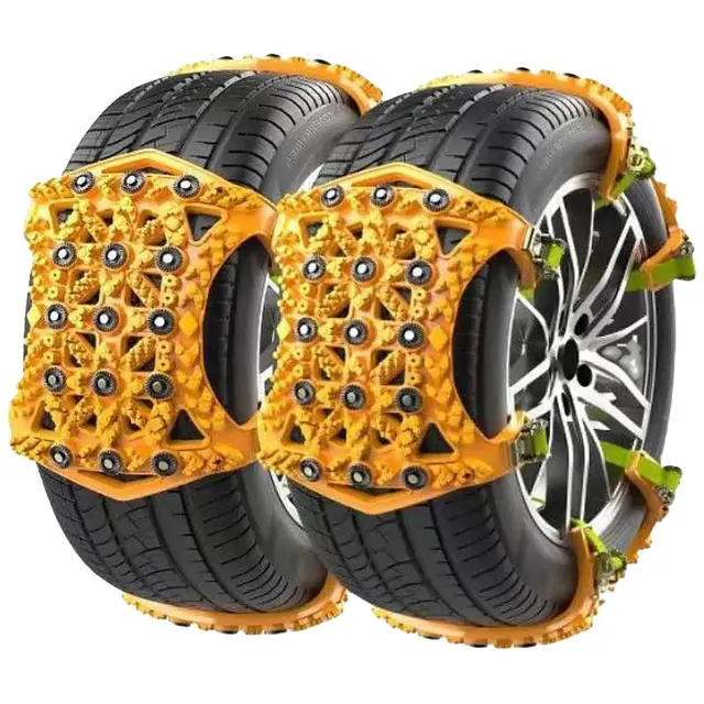 汽车轮胎橡胶防滑链suv越野小轿车货车冬季通用型不伤胎雪地泥地