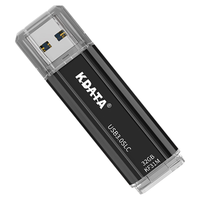 KDATA 金田 SLC颗粒U盘工业级USB3.0高速slc芯片u盘 MLC颗粒优盘车载商务办公 KF31 64G MLC(读200M写100M）