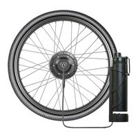 吕布科技云轮山地自行车改装电助力器加装电机配件KF30S锂电池