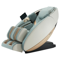 ROTAI 荣泰 按摩椅家用全身全自动太空舱豪华按摩沙发RT7708S Plus蓝绿色 7708S Plus蓝绿