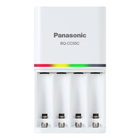 Panasonic 松下 BQ-CC55C 电池急速充电器 4槽 白色