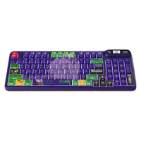 珂芝Z98IP款无线机械键盘ELINA有线蓝牙键盘女团联名款电竞游戏家用办公键盘高颜值 Z98 IP款-ELINA