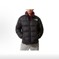 北面1990LHOTSE系列 鹅绒700蓬刺绣立领羽绒服 黑色3Y23/NJ1DQ08