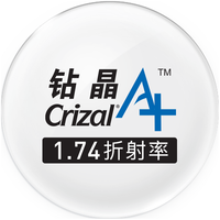essilor 依视路 钻晶A+系列 1.502折射率 球面镜片