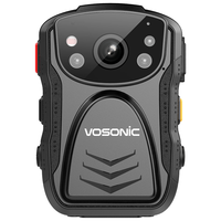 VOSONIC 群华 D5升级版执法记录仪18小时连续录像1296P红外夜视内置64G