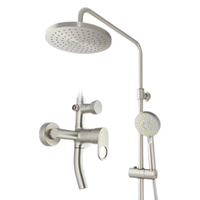 MOEN 摩恩 91073ECBL 淋雨花洒套装 雅黑