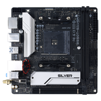 BIOSTAR 映泰 B550T-SILVER Mini-ITX主板（AMDAM4、B550）