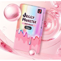 冈本 果冻怪兽系列 JELLY MONSTER HOT 泡澡果冻款 热感安全套 12只