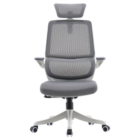 西昊M59AS 家用电脑椅 全网办公椅 学习椅 双背 人体工学椅宿舍椅 M59棉座+3D扶手+头枕