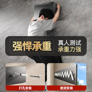 京严厨房架置物架调料壁挂式吊柜下拉调味料架墙壁备菜收纳橱柜储物架 【标配款】抽拉调料置物架 免打孔强悍承重丨强磁吸设计丨90°自由折叠开合