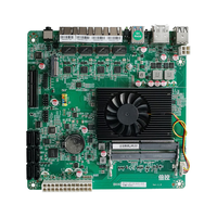 倍控 N5105主板NAS itx软路由多网口2.5G多盘位内网网络文件服务器N5100集成CPU爱快