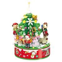 inbrixx 积乎 圣诞节系列 881305 泰迪珍藏音乐盒