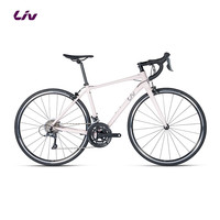 Liv 丽以芙Avail 2-GC碳纤维前叉16速长途舒适女士弯把公路自行车 消光杏紫