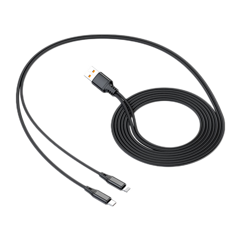  youlaige/优莱格 100W超级快充 Type-C数据线  尼龙织 浅蓝色 Type-C Type-C 100W 6A