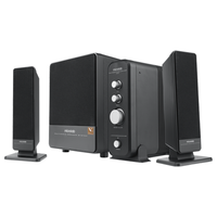microlab 麦博 FC570BT 多媒体有源音箱 电脑音箱 蓝牙音响 支持光纤 同轴接口 黑色
