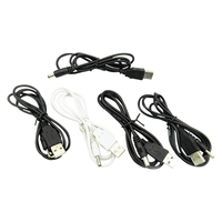 圆孔充电线 5V/9V/12V电源升压线USB转DC5.5/3.5/2.5MM接口电源线