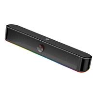HP 惠普 炫光游戏音响 重低音立体声 高颜值桌面有线音响 6003