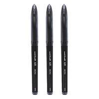 日本三菱笔三菱铅笔 uni-ball AIR水笔uba188直液式签字笔0.5mm绘图笔自由控墨黑科技笔生用进口文具日系黑色中性笔0.7
