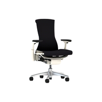 赫曼米勒（HERMAN MILLER） Embody Balance 人体工学椅办公椅电脑椅 碳黑色-白背 钛合金脚