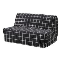 IKEA宜家LYCKSELELOVAS利克赛洛瓦斯双人沙发床坐卧两用床小户型