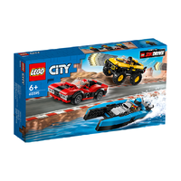 LEGO 乐高 City城市系列 60395 百变改装赛车