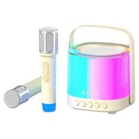 狼蛛 AULA阿呜啦 蓝牙音箱家用话筒K歌音响无线户外唱歌麦克风儿童家庭ktv