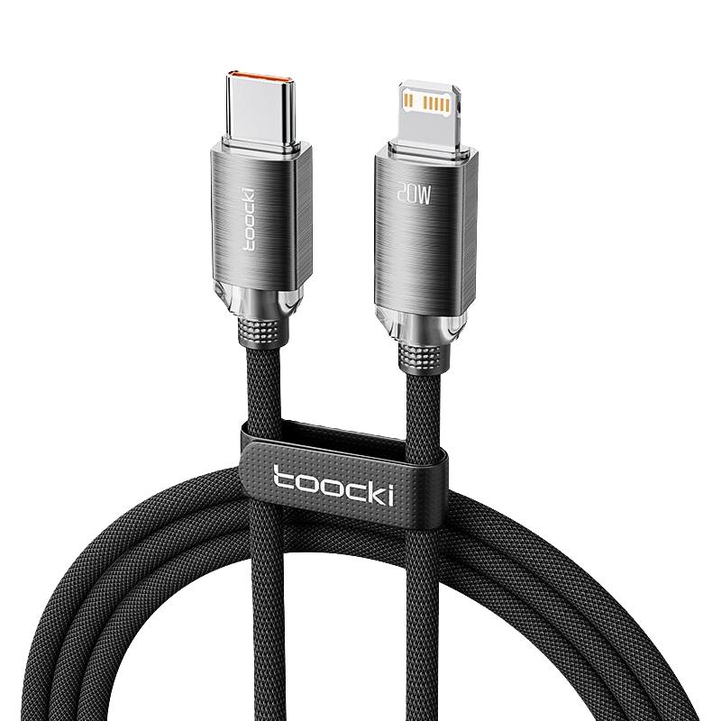 toocki 图奇适用苹果15数据线iPhone14充电线器头13promax手机12快速车载加长2米11冲电双头Typec平板iPad闪充PD快充