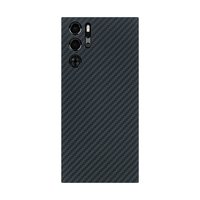 PinJoy努比亚 红魔9pro凯夫拉手机壳红魔9pro+芳纶纤维9spro保护壳8spro保护套轻薄散热防指纹电竞简约男 【稀缺细纹600D/精孔】漏标【暗夜骑士】 努比亚【红魔9pro+】（带加号