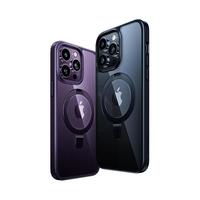 图拉斯 Q1 磁吸支架 透明 iPhone15ProMax 手机壳